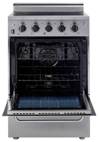 Prestige by Unique 24" Convection Electric Range - UGP-24V EC S/S | Cuisinière électrique Prestige par Unique de 24 po à convection - UGP-24V EC S/S | D79GB3LH