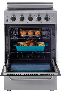 Prestige by Unique 24" Convection Electric Range - UGP-24V EC S/S | Cuisinière électrique Prestige par Unique de 24 po à convection - UGP-24V EC S/S | D79GB3LH