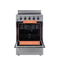 Prestige by Unique 24" Convection Electric Range - UGP-24V EC S/S | Cuisinière électrique Prestige par Unique de 24 po à convection - UGP-24V EC S/S | D79GB3LH