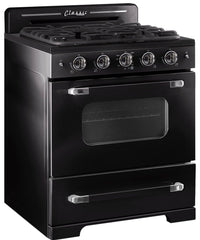 Classic Retro by Unique 30" Convection Gas Range - UGP-30CR B | Cuisinière à gaz Classic Rétro par Unique de 30 po à convection - UGP-30CR B | D79G4LQL