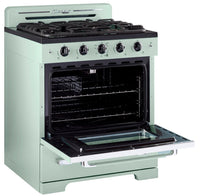 Classic Retro by Unique 30" Convection Gas Range - UGP-30CR LG | Cuisinière à gaz Classic Rétro par Unique de 30 po à convection - UGP-30CR LG | D79GY76N