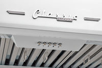 Classic Retro by Unique 30" Under Cabinet Range Hood - UGP-30CR RH W | Hotte de cuisinière sous l'armoire Classic Rétro par Unique de 30 po - UGP-30CR RH W | D79G677C