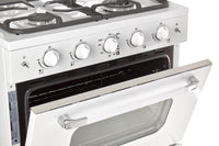 Classic Retro by Unique 30" Convection Gas Range - UGP-30CR W | Cuisinière à gaz Classic Rétro par Unique de 30 po à convection - UGP-30CR W | D79GOZRO