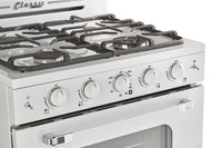 Classic Retro by Unique 30" Convection Gas Range - UGP-30CR W | Cuisinière à gaz Classic Rétro par Unique de 30 po à convection - UGP-30CR W | D79GOZRO