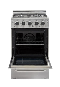 Prestige by Unique 20″ Convection Gas Range - UGP-20V PC1 S/S  | Cuisinière à gaz Prestige par Unique de 20 po à convection - UGP-20V PC1 S/S  | D79GEE9O