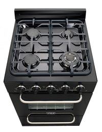 Off-Grid by Unique 24" Propane Range with Battery Ignition - UGP-24G OF1 B | Cuisinière au gaz propane Hors réseau par Unique de 24 po avec allumage à pile - UGP-24G OF1 B | D79G0QDI