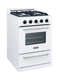 Off-Grid by Unique 24" Propane Range with Battery Ignition - UGP-24G OF1 W | Cuisinière au gaz propane Hors réseau par Unique de 24 po avec allumage à pile - UGP-24G OF1 W | D79GBBNL