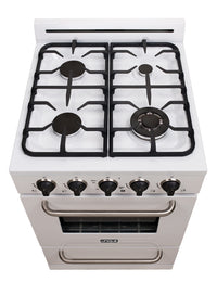 Off-Grid by Unique 24" Propane Range with Battery Ignition - UGP-24G OF1 W | Cuisinière au gaz propane Hors réseau par Unique de 24 po avec allumage à pile - UGP-24G OF1 W | D79GBBNL