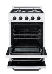 Off-Grid by Unique 24" Propane Range with Battery Ignition - UGP-24G OF1 W | Cuisinière au gaz propane Hors réseau par Unique de 24 po avec allumage à pile - UGP-24G OF1 W | D79GBBNL