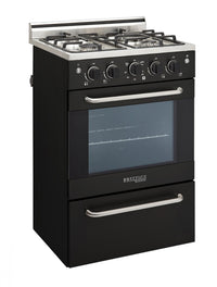 Prestige by Unique 24″ Convection Gas Range - UGP-24V PC1 B | Cuisinière à gaz Prestige par Unique de 24 po à convection - UGP-24V PC1 B | D79GI5FZ
