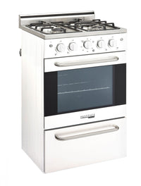 Prestige by Unique 24″ Convection Gas Range - UGP-24V PC1 W | Cuisinière à gaz Prestige par Unique de 24 po à convection - UGP-24V PC1 W | D79GTIVC