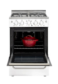 Prestige by Unique 24″ Convection Gas Range - UGP-24V PC1 W | Cuisinière à gaz Prestige par Unique de 24 po à convection - UGP-24V PC1 W | D79GTIVC