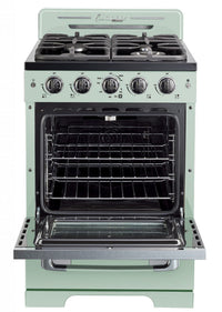 Classic Retro by Unique 24" Convection Gas Range - UGP-24CR LG | Cuisinière à gaz Classic Rétro par Unique de 24 po à convection - UGP-24CR LG | D79GFZ29