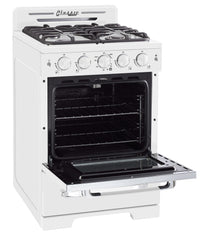 Classic Retro by Unique 24" Convection Gas Range - UGP-24CR W | Cuisinière à gaz Classic Rétro par Unique de 24 po à convection - UGP-24CR W | D79GREQ7