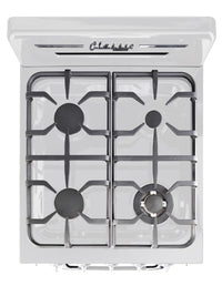 Classic Retro by Unique 24" Convection Gas Range - UGP-24CR W | Cuisinière à gaz Classic Rétro par Unique de 24 po à convection - UGP-24CR W | D79GREQ7