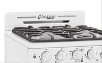 Classic Retro by Unique 24" Convection Gas Range - UGP-24CR W | Cuisinière à gaz Classic Rétro par Unique de 24 po à convection - UGP-24CR W | D79GREQ7
