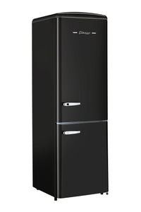 Classic Retro by Unique 12 Cu. Ft. Frost-Free Bottom Freezer Refrigerator - UGP-330L B AC | Réfrigérateur Classic Rétro par Unique de 12 pi³ à congélateur inférieur sans givre - UGP-330L B AC | D79G3UK7