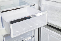 Classic Retro by Unique 12 Cu. Ft. Frost-Free Bottom Freezer Refrigerator - UGP-330L B AC | Réfrigérateur Classic Rétro par Unique de 12 pi³ à congélateur inférieur sans givre - UGP-330L B AC | D79G3UK7