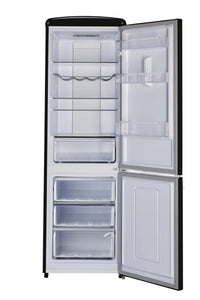 Classic Retro by Unique 12 Cu. Ft. Frost-Free Bottom Freezer Refrigerator - UGP-330L B AC | Réfrigérateur Classic Rétro par Unique de 12 pi³ à congélateur inférieur sans givre - UGP-330L B AC | D79G3UK7