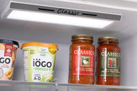 Classic Retro by Unique 18 cu.ft. Frost-Free Bottom Freezer Refrigerator - UGP-510L LG AC | Classic Rétro par Unique sans givre Réfrigérateur à congélateur dans le bas de 18 pi³ - UGP-510L LG AC | D79GR4DL