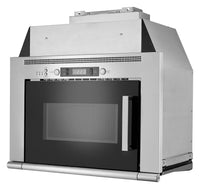 Whirlpool 0.8 Cu. Ft. Space-Saving Microwave Hood Combination - UMH50008HS - Over-the-Range Microwave in Stainless Steel