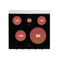 Classic Retro By Unique 30" Convection Electric Range - UGP-30CR EC W | Cuisinière électrique  Classic Rétro par Unique de 30 po à convection - UGP-30CR EC W | D79GIEEJ
