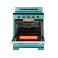 Classic Retro By Unique 30" Convection Electric Range - UGP-30CR EC T | Cuisinière électrique  Classic Rétro par Unique de 30 po à convection - UGP-30CR EC T | D79GA9WZ