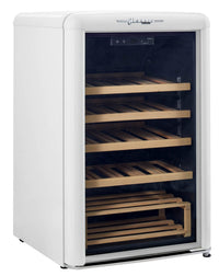 Classic Retro by Unique 28-Bottle Wine Refrigerator - UGP-125CR WF W | Réfrigérateur à vin Classic Rétro par Unique de 28 bouteilles - UGP-125CR WF W | D79GXT1X
