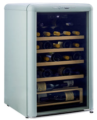 Classic Retro by Unique 28-Bottle Wine Refrigerator - UGP-125CR WF T | Réfrigérateur à vin Classic Rétro par Unique de 28 bouteilles - UGP-125CR WF T | D79G7X1T