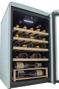 Classic Retro by Unique 28-Bottle Wine Refrigerator - UGP-125CR WF T | Réfrigérateur à vin Classic Rétro par Unique de 28 bouteilles - UGP-125CR WF T | D79G7X1T