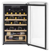 Classic Retro by Unique 28-Bottle Wine Refrigerator - UGP-125CR WF W | Réfrigérateur à vin Classic Rétro par Unique de 28 bouteilles - UGP-125CR WF W | D79GXT1X