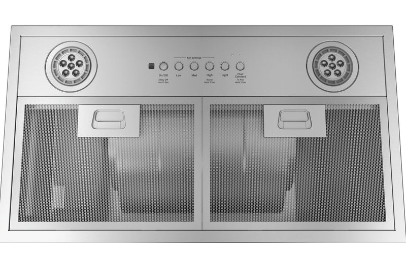 GE 20" Custom Range Hood Insert - UVC7300SLSS - Range Hood in Stainless Steel