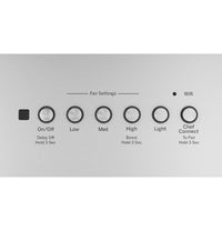 GE 30" Custom Range Hood Insert with Wi-Fi Connect - UVC9300SLSS - Range Hood in Stainless Steel 