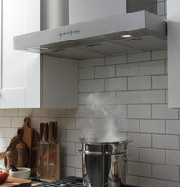 GE 30" Wall-Mount Range Hood - UVW8301SLSS - Range Hood in Stainless Steel 