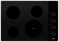 Whirlpool 30-Inch Electric Ceramic Glass Cooktop - WCE55US0HB