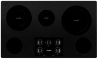 Whirlpool 36-Inch Electric Ceramic Glass Cooktop - WCE77US6HB
