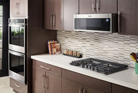 Whirlpool 30-Inch Gas Cooktop with EZ-2-Lift™ Hinged Cast-Iron Grates - WCG55US0HS