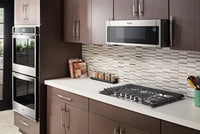 Whirlpool 30-Inch Gas Cooktop with EZ-2-Lift™ Hinged Cast-Iron Grates - WCG77US0HS