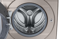 Samsung 5.2 Cu. Ft. Front-Load Washer with Steam - WF45R6100AC/US - Washer in Champagne