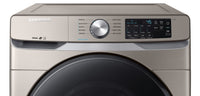 Samsung 5.2 Cu. Ft. Front-Load Washer with Steam - WF45R6100AC/US - Washer in Champagne