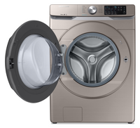 Samsung 5.2 Cu. Ft. Front-Load Washer with Steam - WF45R6100AC/US - Washer in Champagne