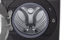 Samsung 5.2 Cu. Ft. Smart Front-Load Washer - WF45R6300AV/US - Washer in Fingerprint Resistant Black Stainless Steel
