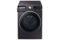 Samsung 5.2 Cu. Ft. Smart Front-Load Washer - WF45R6300AV/US - Washer in Fingerprint Resistant Black Stainless Steel