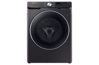 Samsung 5.2 Cu. Ft. Smart Front-Load Washer - WF45R6300AV/US - Washer in Fingerprint Resistant Black Stainless Steel