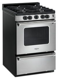 Whirlpool 24-Inch 3.0 Cu. Ft. Freestanding Gas Range - WFG500M4HS