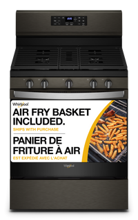 Whirlpool 5 Cu. Ft. Gas Range with 5-in-1 Air Fry Oven - WFG550S0LV | Cuisinière à gaz Whirlpool de 5 pi3 avec four 5 en 1 à friture à air - WFG550S0LV | WFG550SV