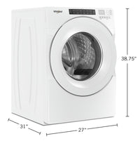 Whirlpool 5.0 Cu. Ft Closet-Depth Front-Load Washer - WFW560CHW - Washer in White