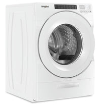 Whirlpool 5.2 Cu. Ft. Closet-Depth Front-Load Washer with Load & Go Dispenser – WFW5620HW - Washer in White