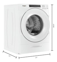 Whirlpool 5.2 Cu. Ft. Closet-Depth Front-Load Washer with Load & Go Dispenser – WFW5620HW - Washer in White