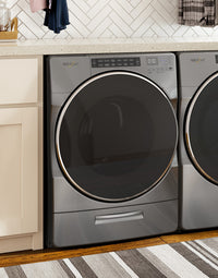 Whirlpool 5.2 Cu. Ft. Closet-Depth Front-Load Washer with Load & Go XL Dispenser – WFW6620HC - Washer in Grey